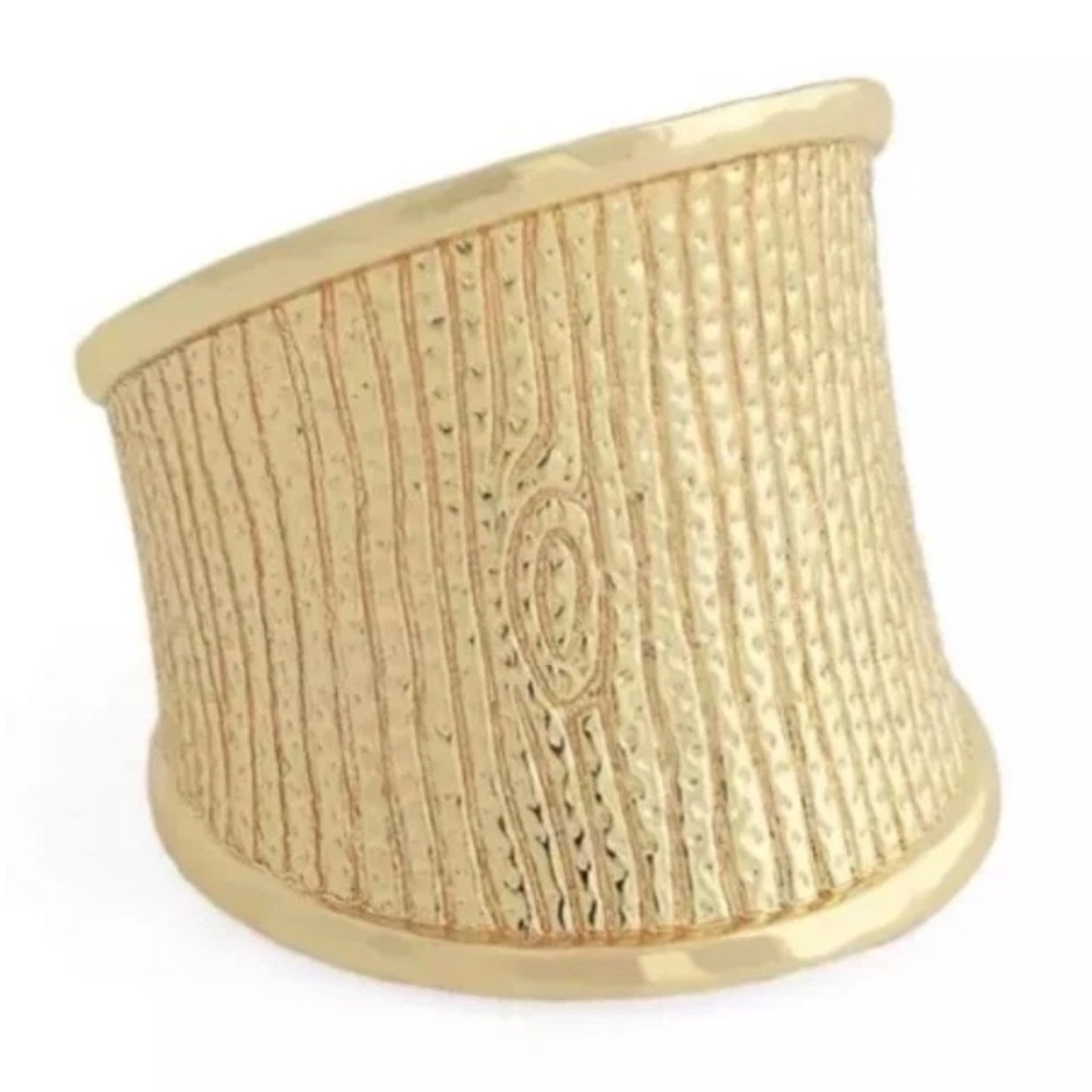 Anabel Aram Enchanted Forrest Bark Women's Ring Size 7